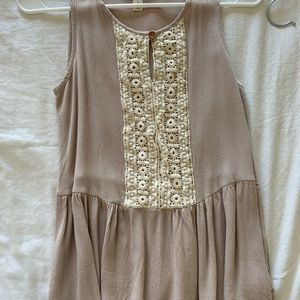 Francesca’s embroidered peplum